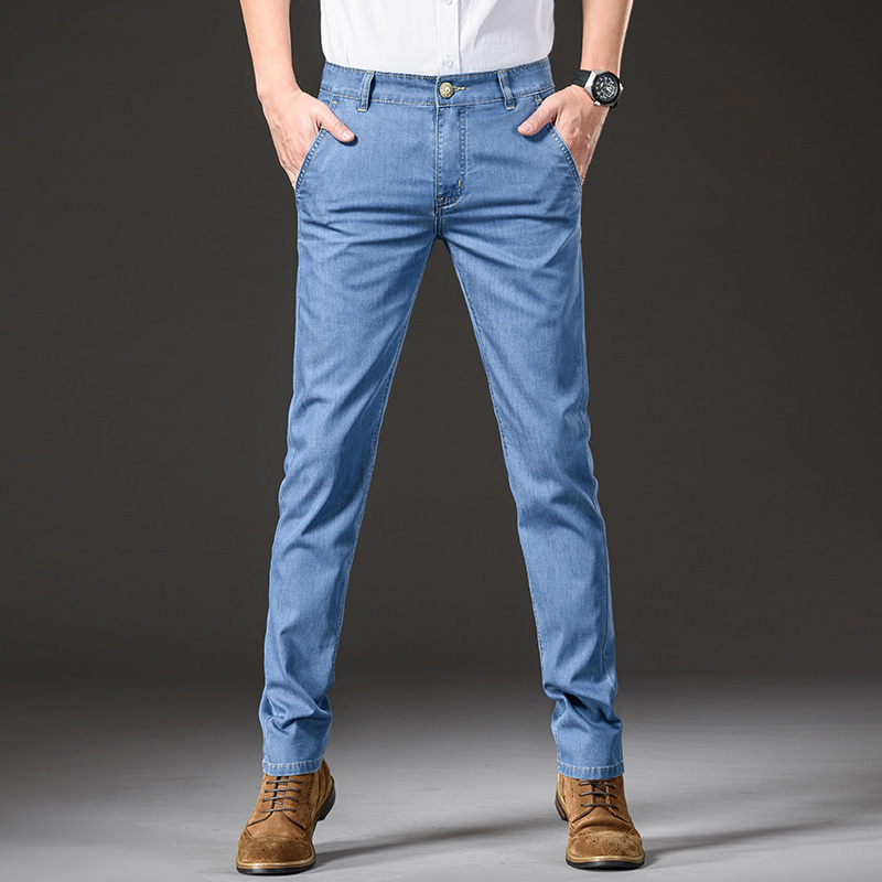 ผ้าโมดอลฤดูร้อนกางเกงยีนส์ผู้ช - Levis Jeans 501 บทวิจารณ์และราคา