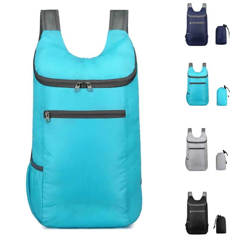 ผู้ชายและผู้หญิงกีฬากลางแจ้งกั - Foldable Backpack Small บทวิจารณ์และราคา