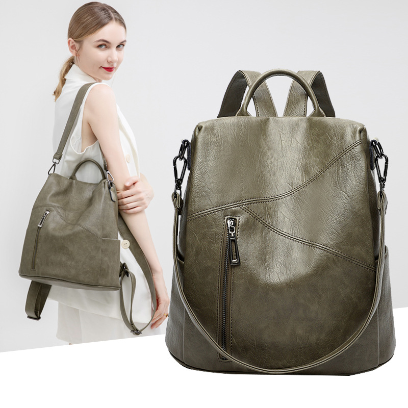 กระเป๋าเป้สะพายหลังผู้หญิงสไตล - Travel Backpack Anti Theft บทวิจารณ์และราคา