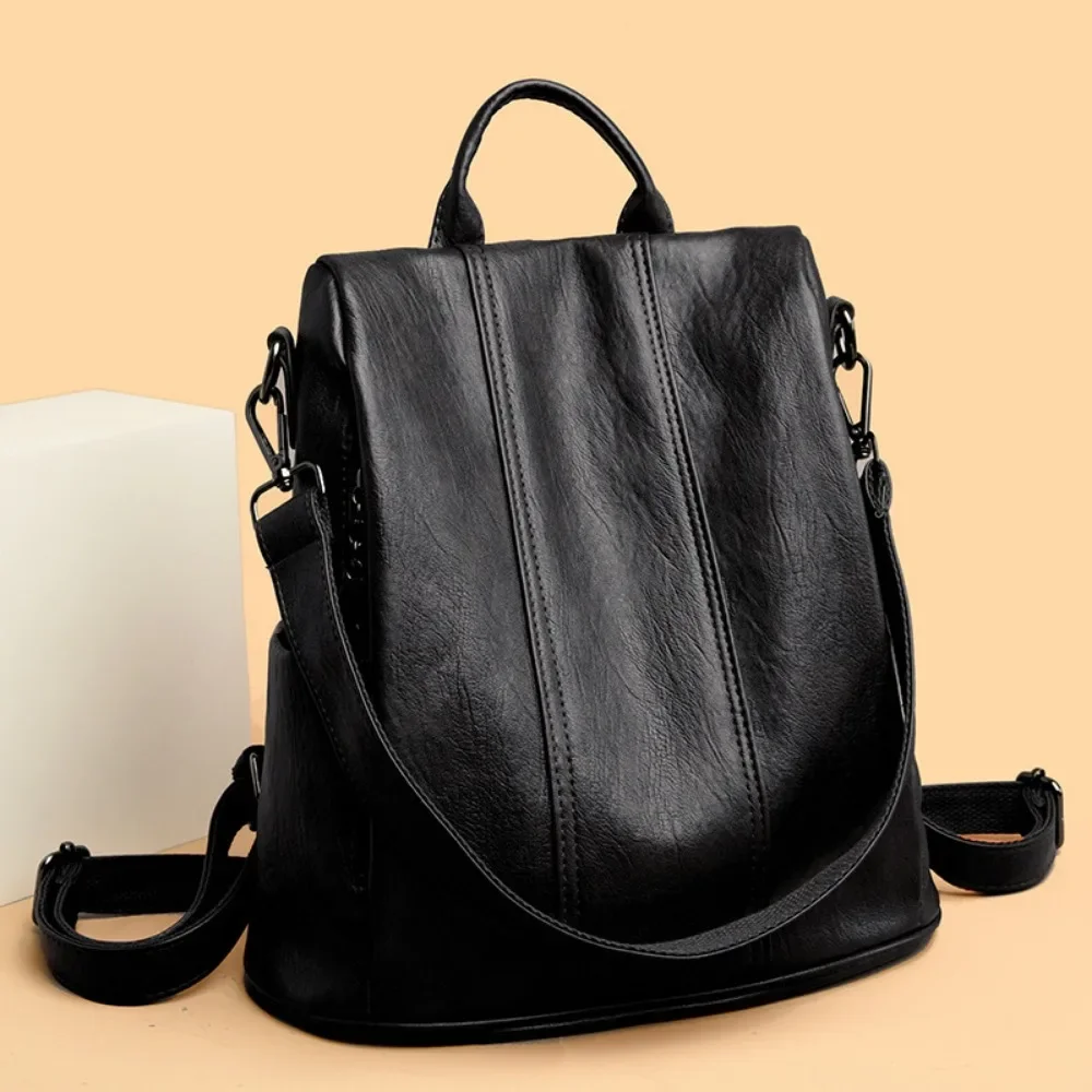 กระเป๋าเป้กันขโมยสำหรับผู้หญิง - Leather Backpack Vintage บทวิจารณ์และราคา