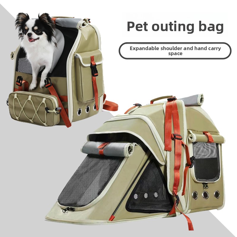 กระเป๋าเป้สะพายหลังสำหรับสัตว์ - Foldable Backpack Small บทวิจารณ์และราคา